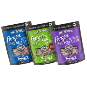 Northwest Naturals Frozen Raw Pork Liver Dog and Cat Treats 12 oz - Mutts & Co.