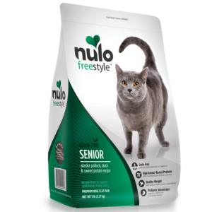 Nulo Freestyle Grain-Free Cat Senior Pollock & Duck Recipe Dry Cat Food - Mutts & Co.