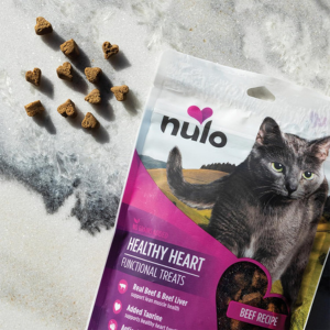 Nulo Functional Grain-Free Healthy Heart Beef Cat treats, 4 oz - Mutts & Co.