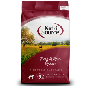 NutriSource Adult Beef & Rice Formula Dry Dog Food - Mutts & Co.