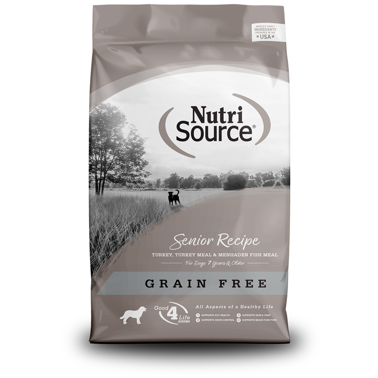 NutriSource Grain-Free Senior Formula Dry Dog Food