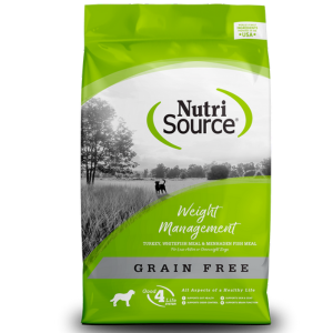 NutriSource Grain-Free Turkey, Whitefish & Menhaden Fish Meal Weight Management Formula Dry Dog Food - Mutts & Co.