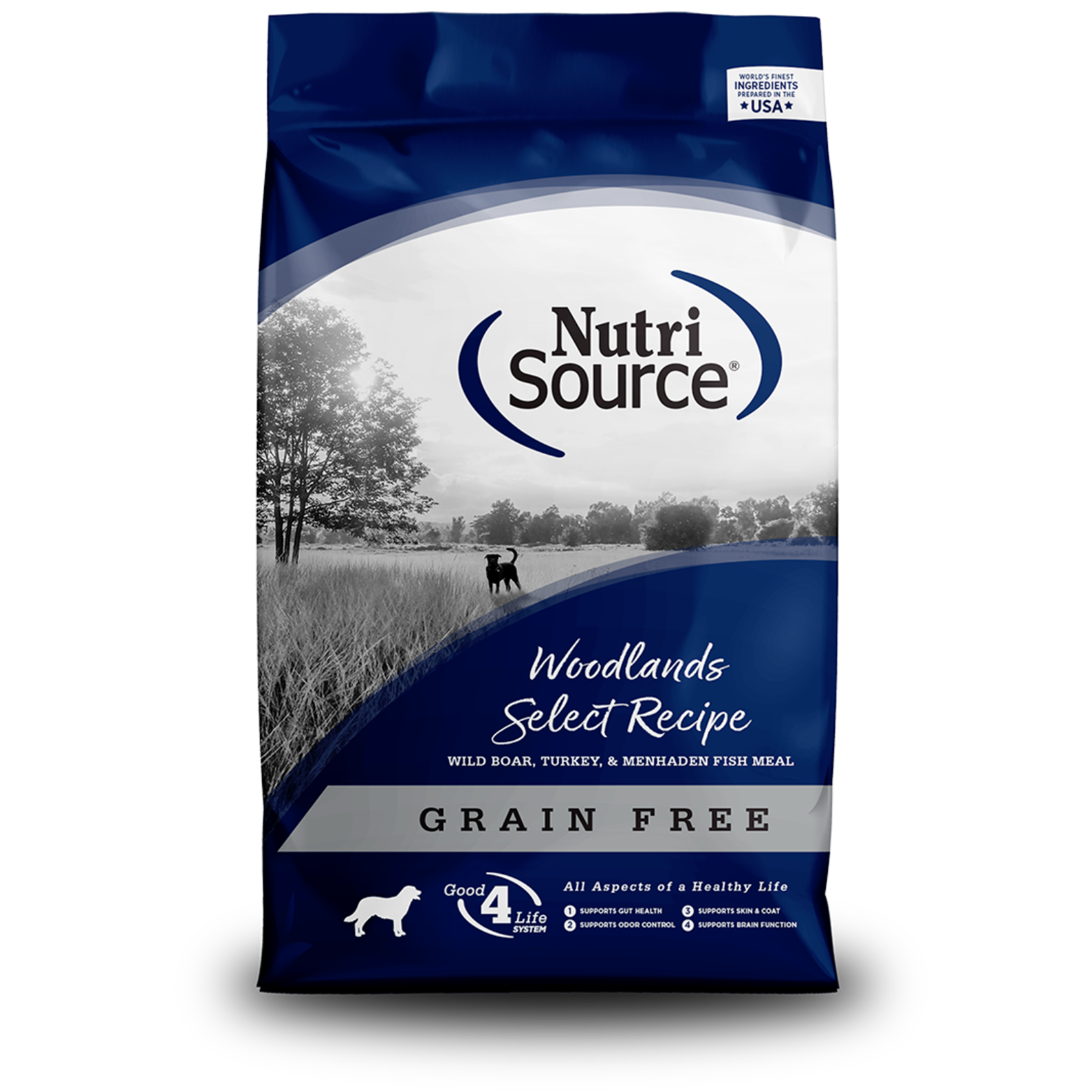 NutriSource Grain-Free Woodlands Select Formula Dry Dog Food