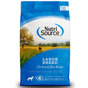 NutriSource Large Breed Adult Chicken & Rice Formula Dry Dog Food - Mutts & Co.