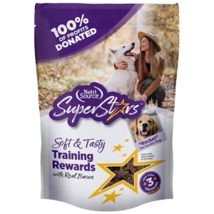 Nutrisource Superstar Bacon Training Rewards Dog Treat - Mutts & Co.