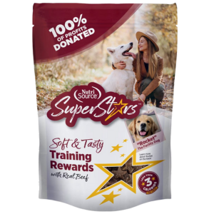 Nutrisource Superstar Beef Training Rewards Dog Treat - Mutts & Co.