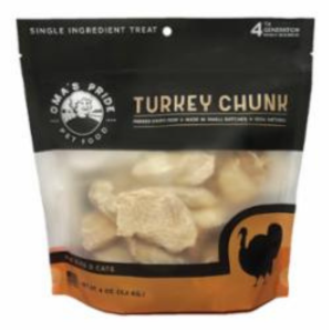 Oma's Pride Turkey Breast Chunks Freeze-Dried Dog & Cat Food