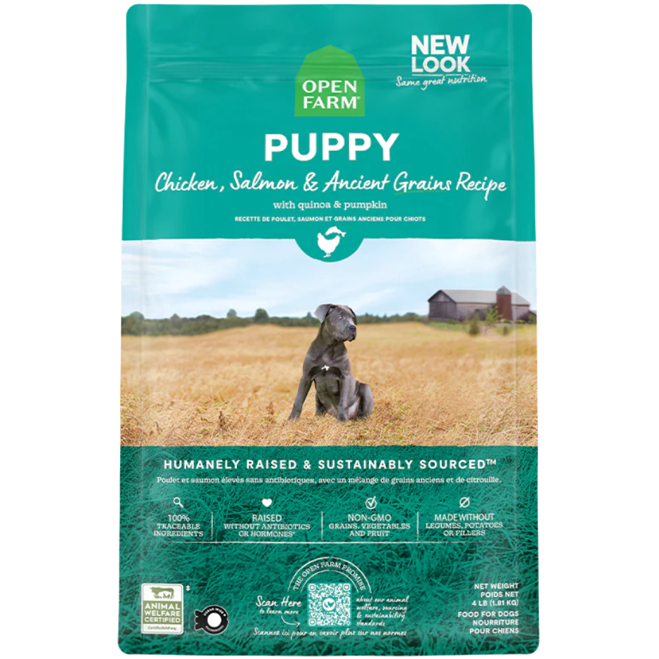 Open Farm Ancient Grains High-Protein Puppy Dry Dog Food