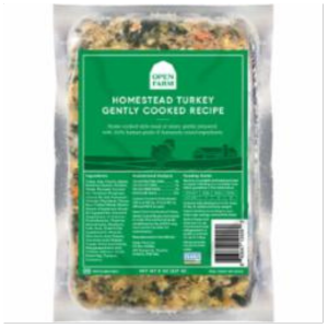 Open Farm Frozen Gently Cooked Turkey - Mutts & Co.