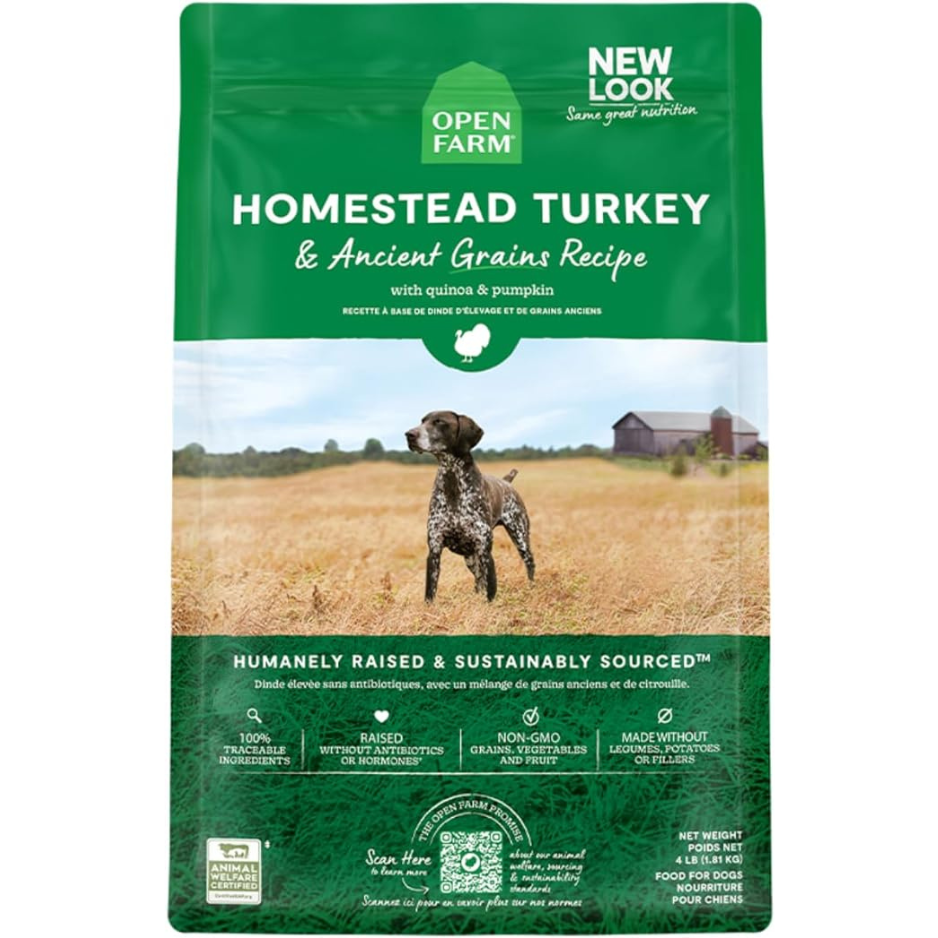 Open Farm Ancient Grains Homestead Turkey Dry Dog Food