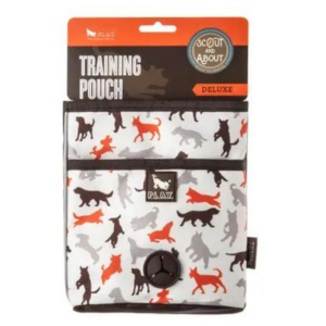 P.L.A.Y. Pet Lifestyle and You Scout & About Deluxe Training Pouch Vanilla - Mutts & Co.