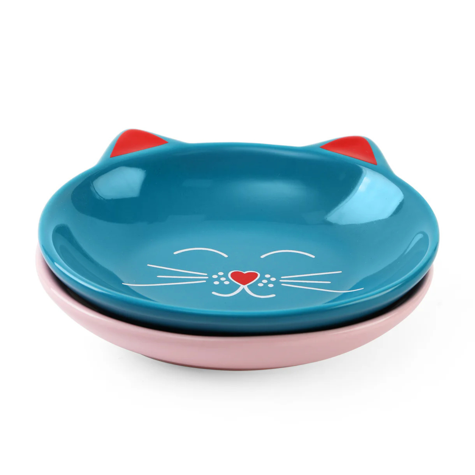 Park Life Designs Oscar Food Dish for Cats 4" Pink