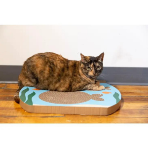 Pearhead Fish Tank Scratch Pad Cat Toy - Mutts & Co.