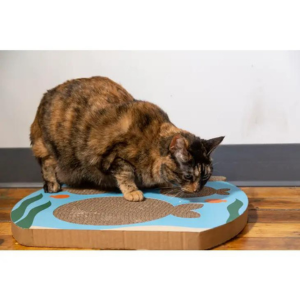 Pearhead Fish Tank Scratch Pad Cat Toy - Mutts & Co.