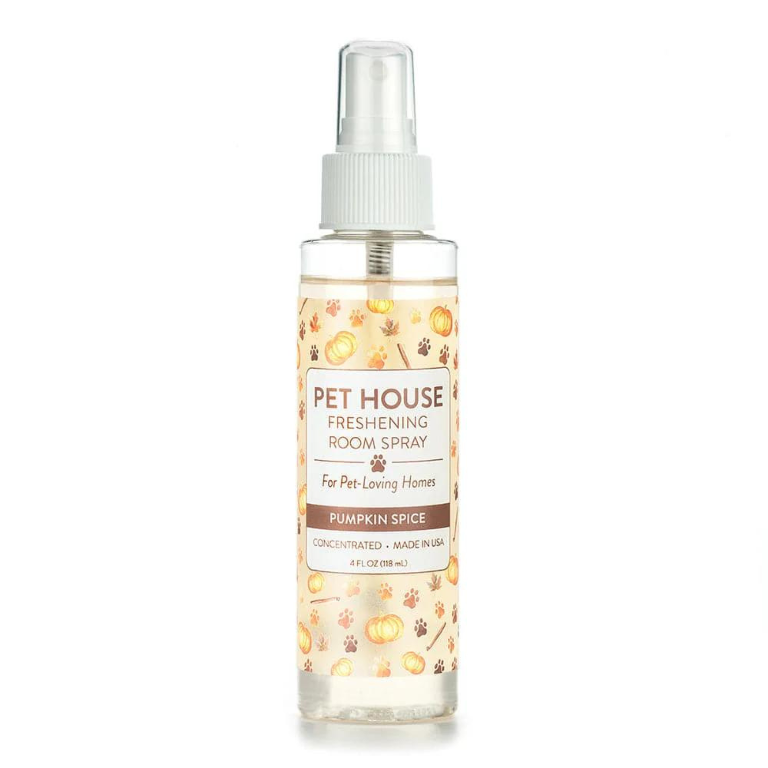 Pet House by One Fur All Pumpkin Spice Seasonal Room Spray 4 oz