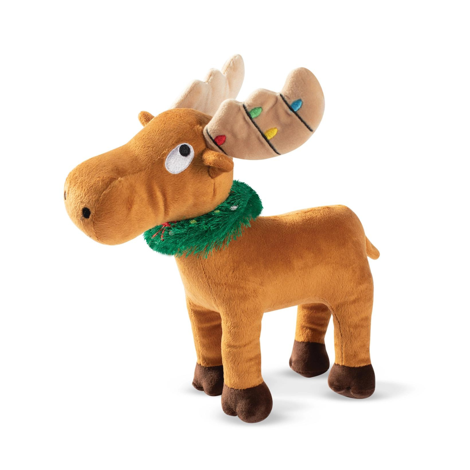 Pet Shop by Fringe Studio Merry Chrismoose Plush Dog Toy