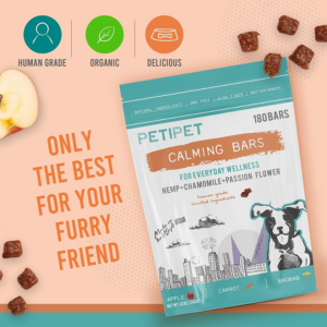 Petipet Calming Bars Everyday Wellness Dog Supplement - Mutts & Co.