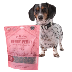 Polka Dog Henny Penny Chicken & Cranberry Crunchy Bits 7 oz