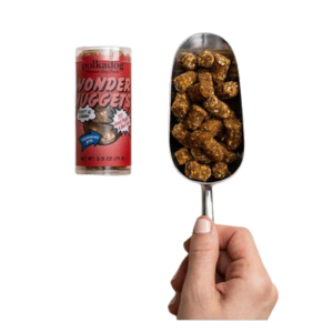 Polka Dog Mini Tube Wonder Nuggets Sweet Potato & Beef Soft & Chewy Dog Treats 2.5oz