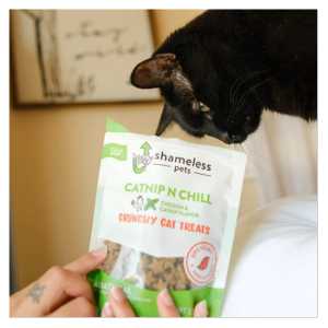 Shameless Pets Crunchy Catnip N Chill Cat Treats, 2.5oz