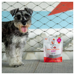 Shameless Pets Duck-Tato Jerky Bites for Dogs, 5oz