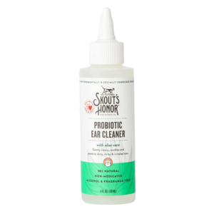 Skout's Honor Cat Probiotic Ear Cleaner 4-oz