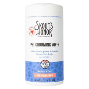 Skout's Honor Hypoallergenic Pet Grooming Wipes