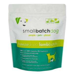 Small Batch Freeze Dried Lamb Sliders Dog Food - Mutts & Co.