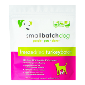 Small Batch Freeze Dried Turkey Sliders Dog Food - Mutts & Co.