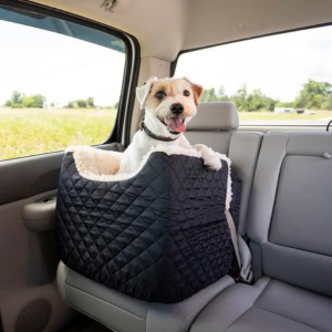 Snoozer Black Diamond I Lookout Dog Car Seat - Mutts & Co.