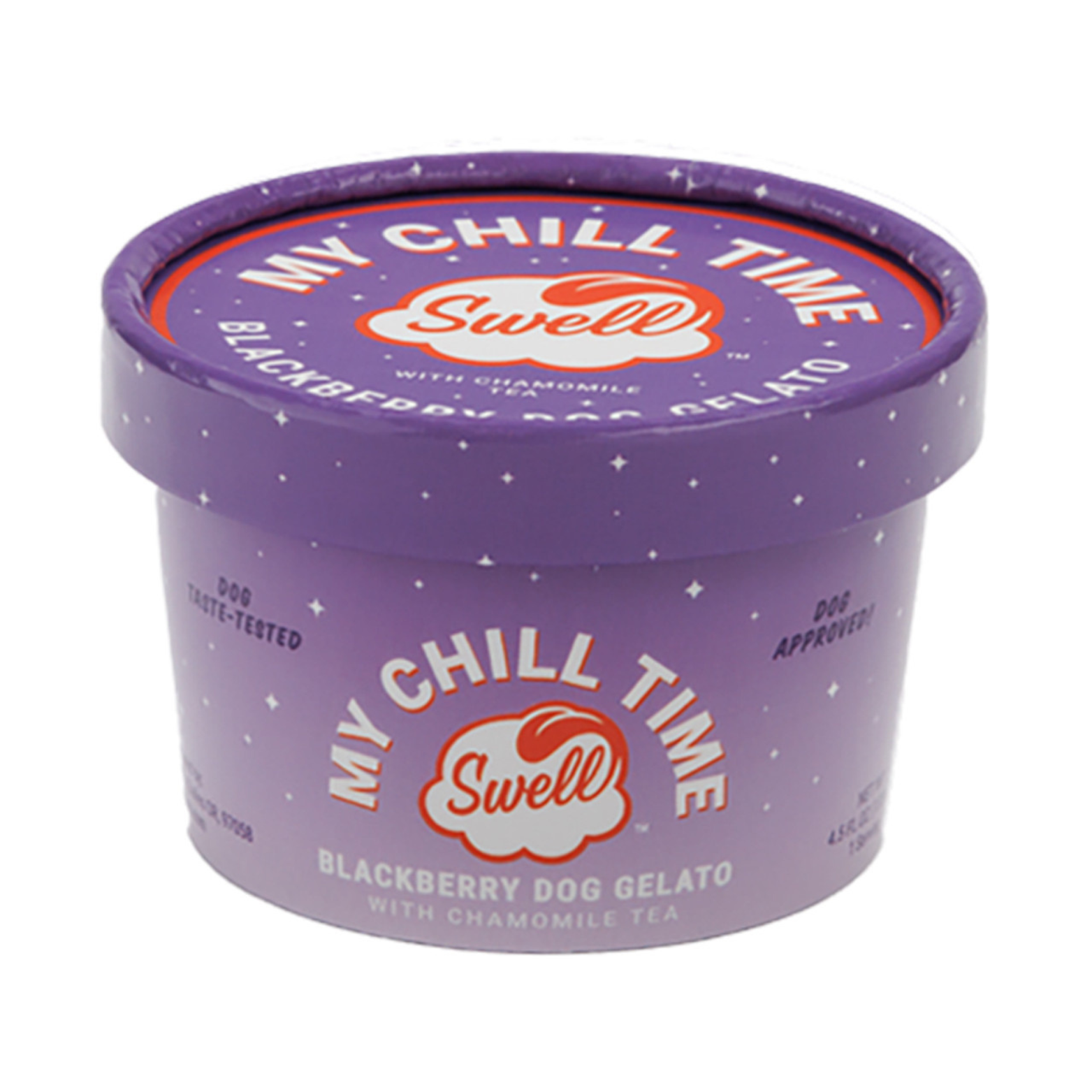 Swell Frozen Gelato My Chill Time Blackberry Dog Treat 4.5 oz