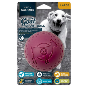 Tall Tails The Goat Sports Ball Dog Toy - Mutts & Co.