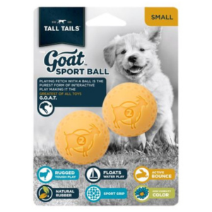 Tall Tails The Goat Sports Ball Dog Toy - Mutts & Co.