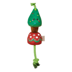 Territory Christmas Tree Treat Tug Dog Toy Large