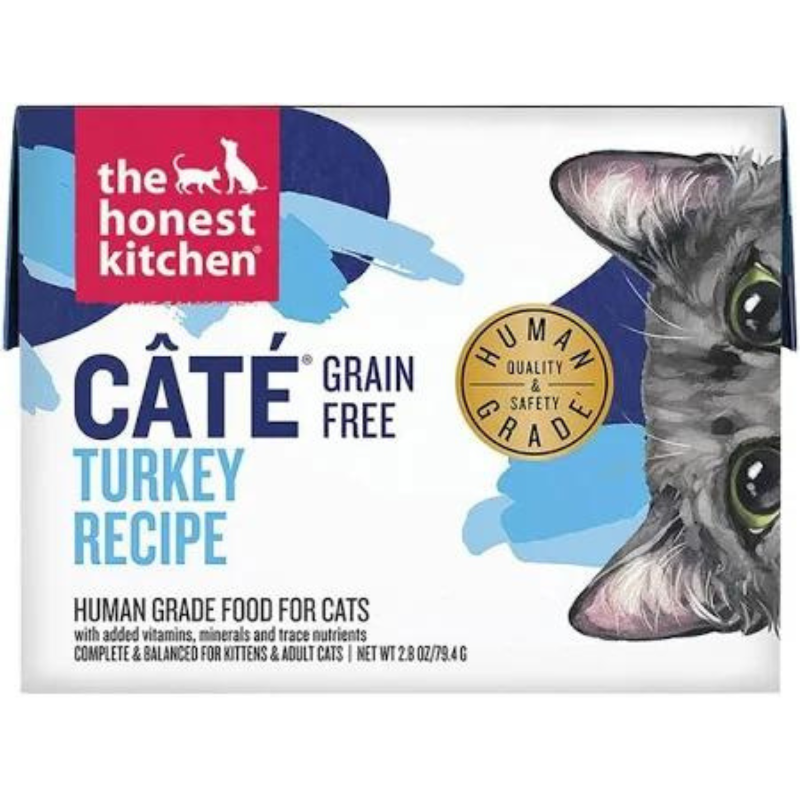 The Honest Kitchen Grain-Free Grain Free Turkey Pate 2.8 oz