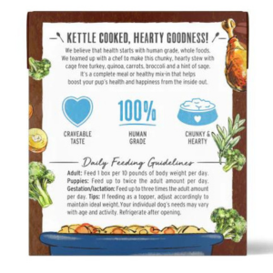 The Honest Kitchen One Pot Stew Simmered Turkey & Quinoa Stew Wet Dog Food, 10.5-oz - Mutts & Co.