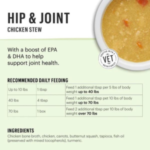 The Honest Kitchen Pour Overs Joint Mobility Chicken Stew Wet Dog Food 5.5 oz - Mutts & Co.