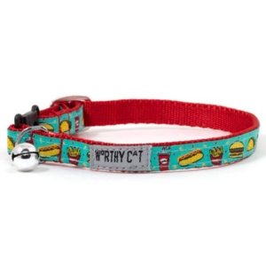 The Worthy Dog Food Fest Cat Collar - Mutts & Co.