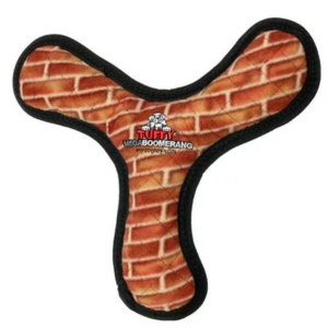 VIP Tuffy's Mega Boomerang Dog Toy, Brick - Mutts & Co.