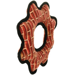 VIP Tuffy's Mega Gear Ring Dog Toy, Brick - Mutts & Co.