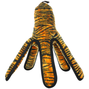 VIP Tuffy's Mega Octopus Tiger Print Dog Toy - Mutts & Co.