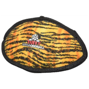 VIP Tuffy's Mega Odd Ball Tiger Print Dog Toy - Mutts & Co.