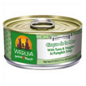 Weruva Cirque De La Mer with Tuna & Veggies in Pumpkin Soup Canned Dog Food - Mutts & Co.