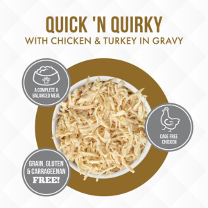 Weruva Truluxe Quick 'N Quirky With Chicken & Turkey In Gravy Canned Cat Food