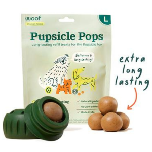 Woof Pet Chicken Peanut Butter Pops Dog Treat