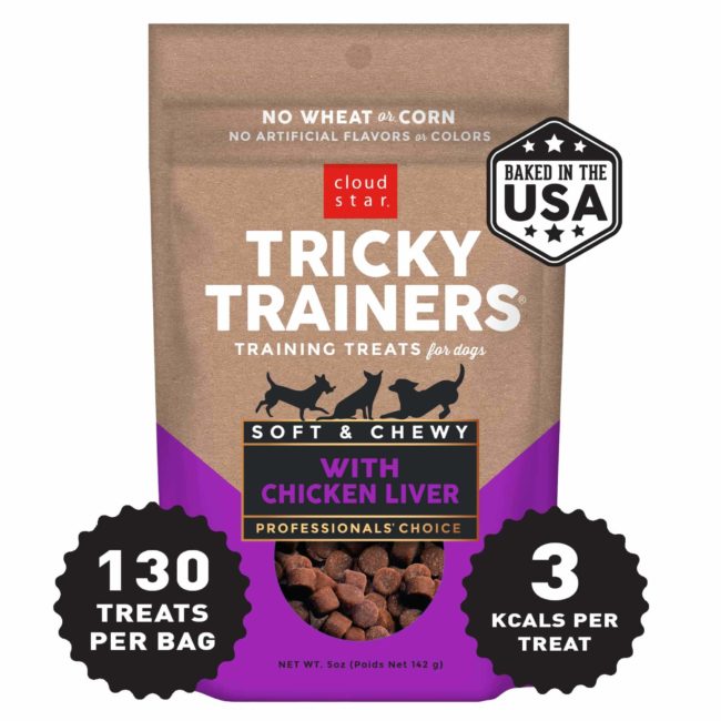 Cloud Star Chewy Tricky Trainers Liver Flavor Dog Treats - Mutts & Co.