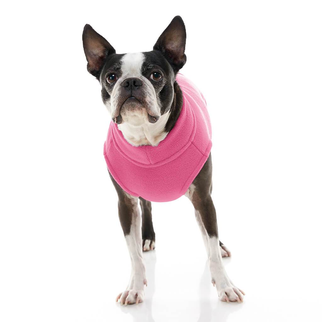 Gooby Stretch Fleece Vest Pink - Mutts & Co.