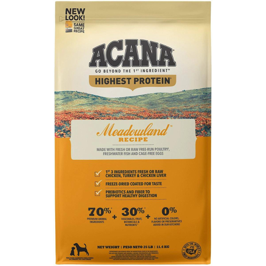 Acana Regionals Meadowland Grain-Free Dog Food - Mutts & Co.