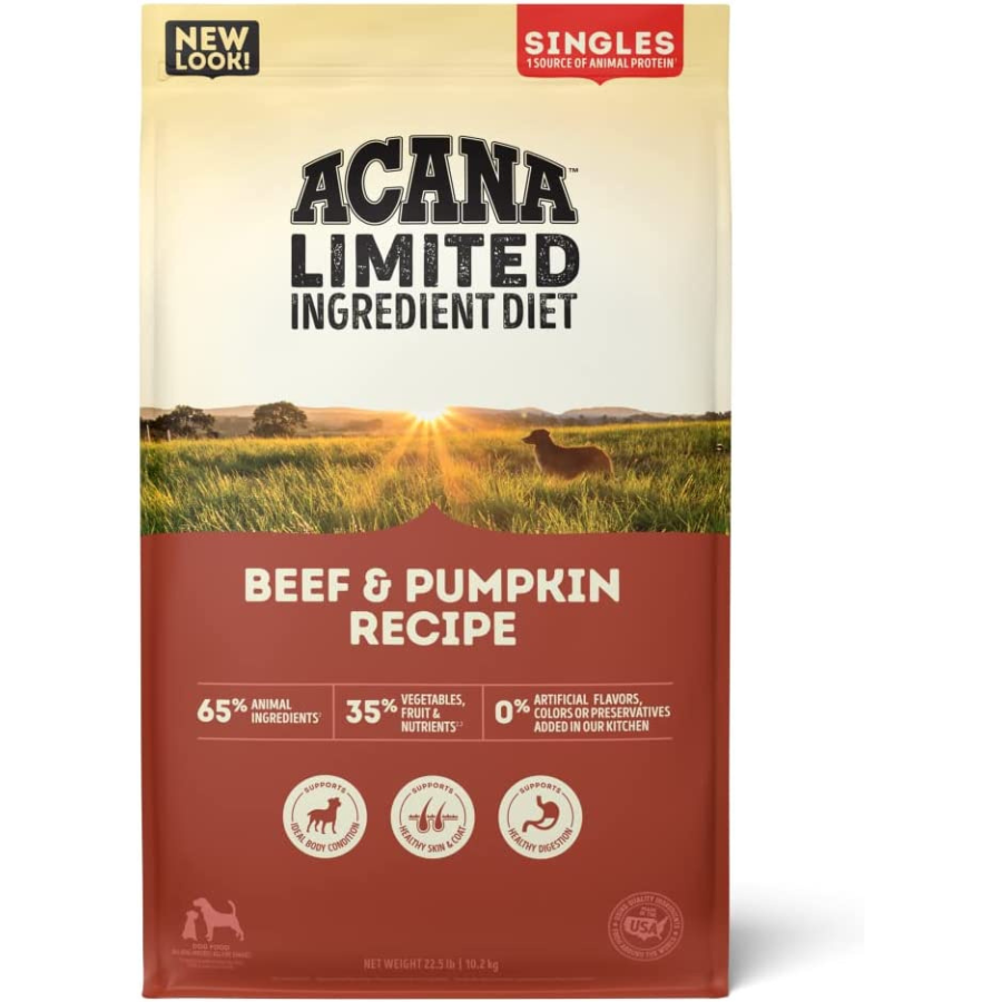 Acana Singles Beef & Pumpkin Dog Food - Mutts & Co.