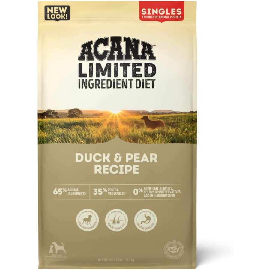 Acana Singles Duck & Pear Dog Food - Mutts & Co.